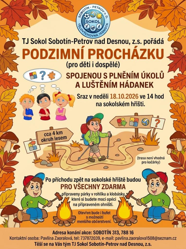 Podzimní sokolská vycházka