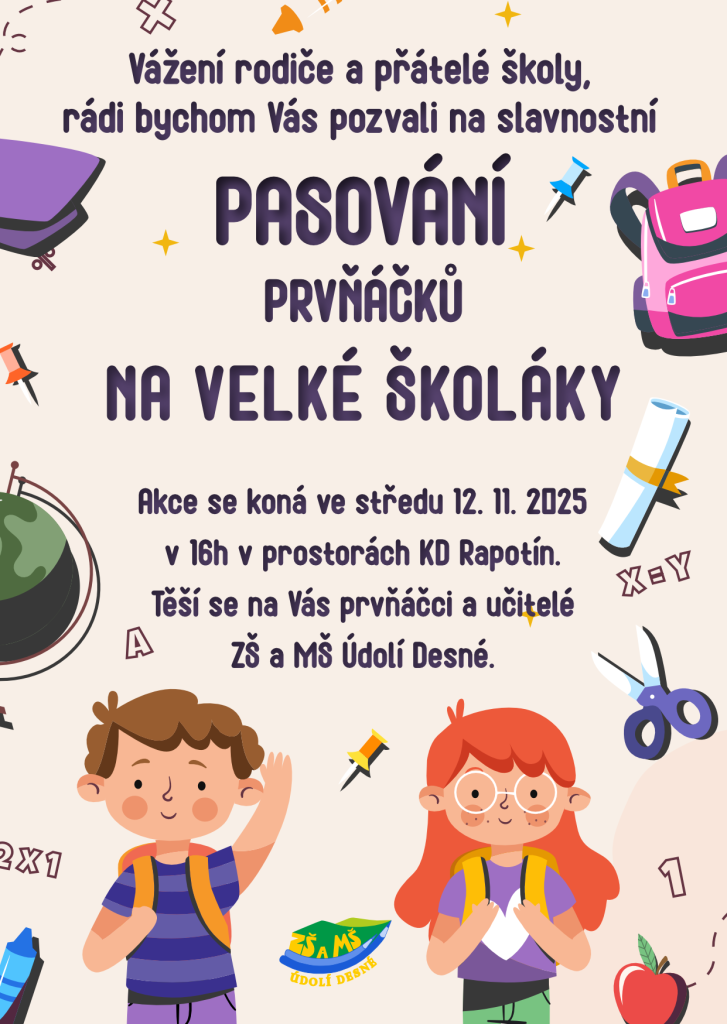 pasování prvńáčků