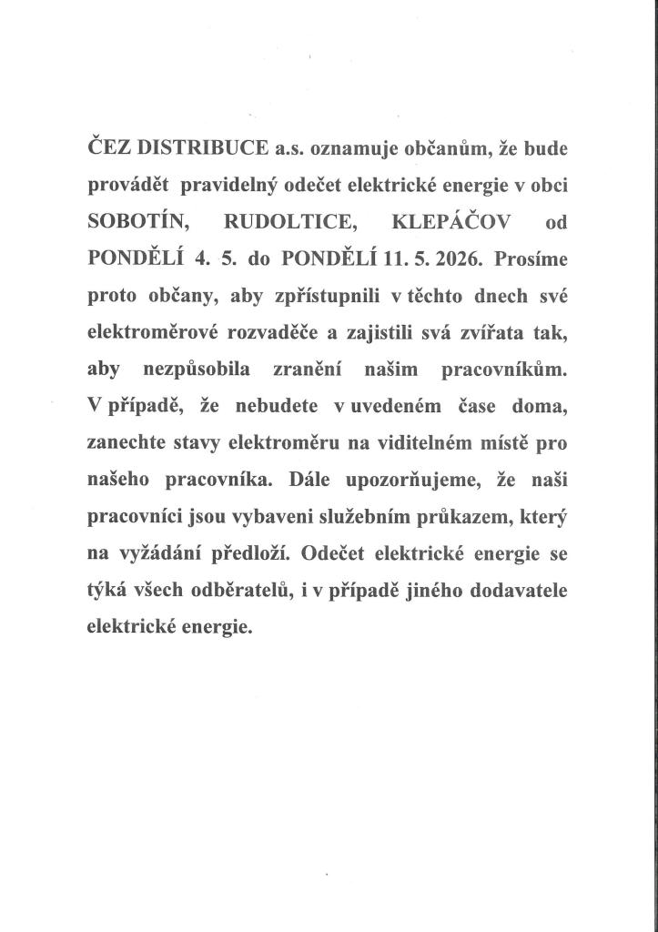 odečet el.energie