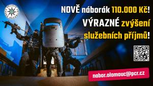 Policie - nově náborák - výrazné zvýšení služebních příjmů