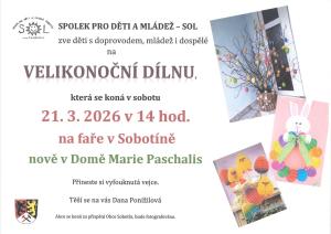 SOL - pozvánka na velikonoční dílnu