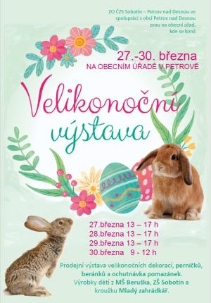 Velikonoční výstava - ČSZ Sobotín - Petrov n.D.