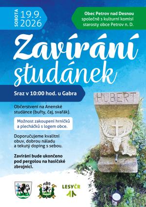 zavírání studánek